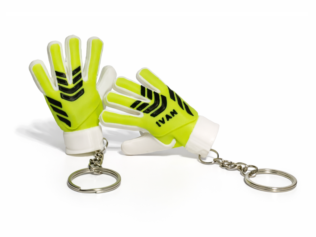 Llavero de Guantes de Portero