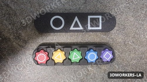 Dados Gong-gi Juego Del Calamar Payana Juego De Mesa